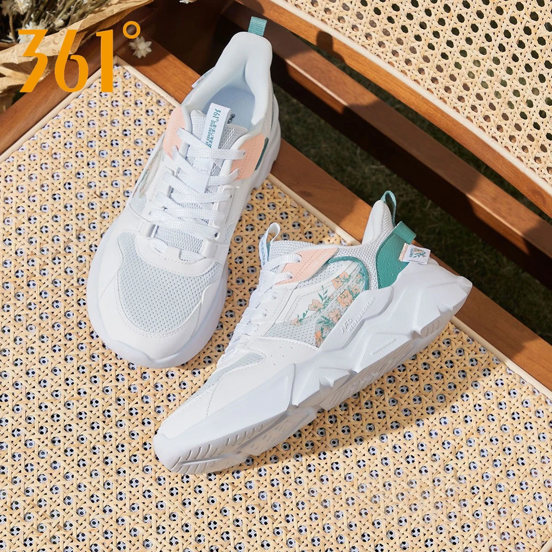 361°女鞋跑步鞋2025春夏季新款休闲运动学生透气减震轻便爆款秋季