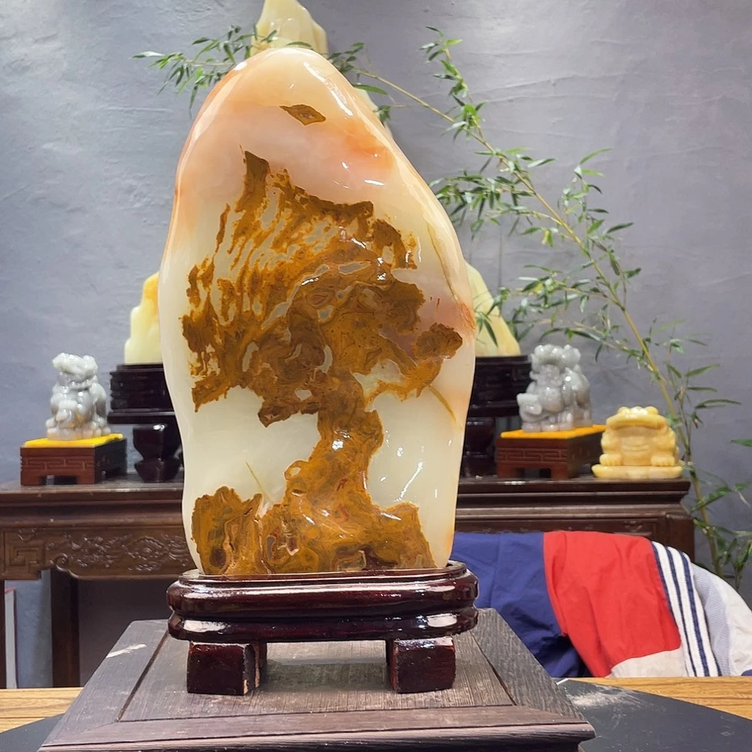 玉办公室桌摆，家居摆