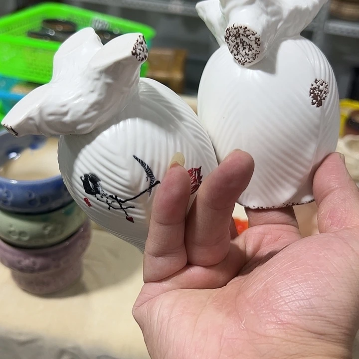 微瑕陶瓷花盆满9.9发
