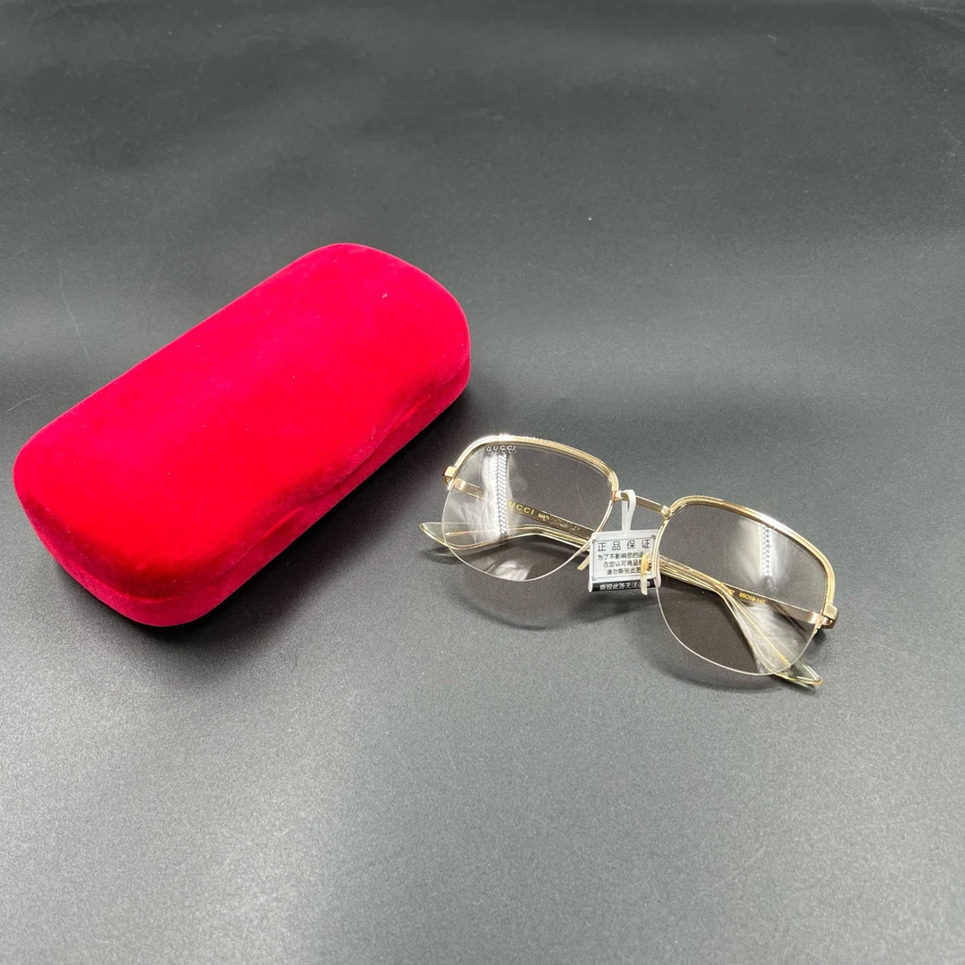 95新 GUCCI/古驰 jp926 05656  金边平光镜