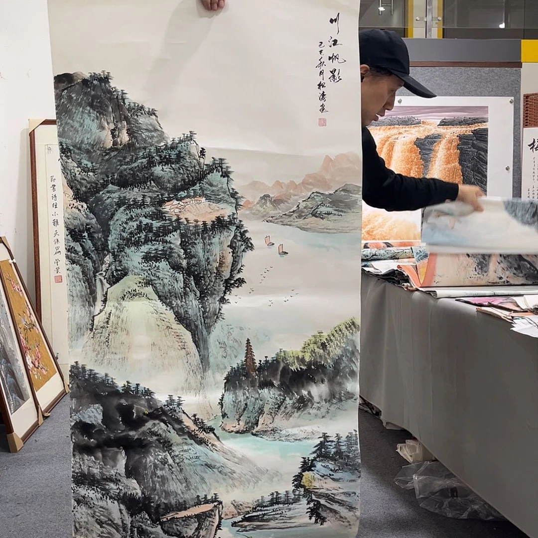 国画TH国画单幅任发