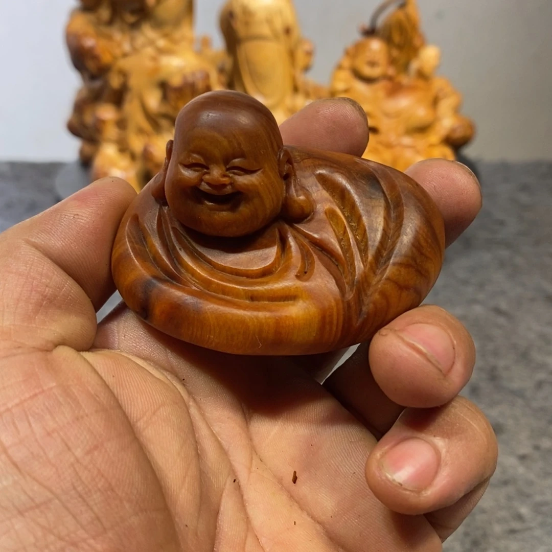 柏木（崖柏）木雕工艺品摆件家居装饰手把件