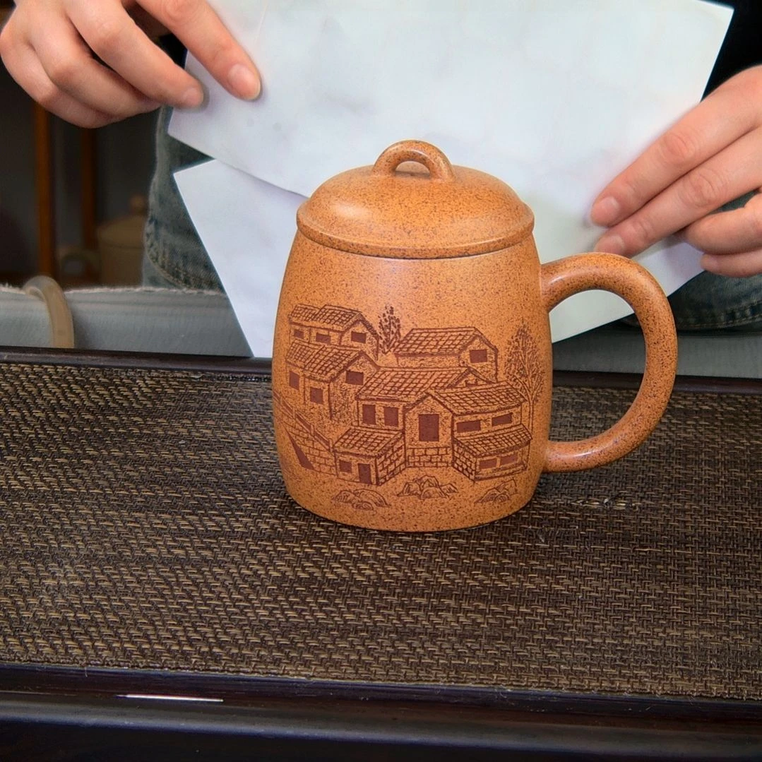 【闪购商品】茶杯绿泥高货放漏