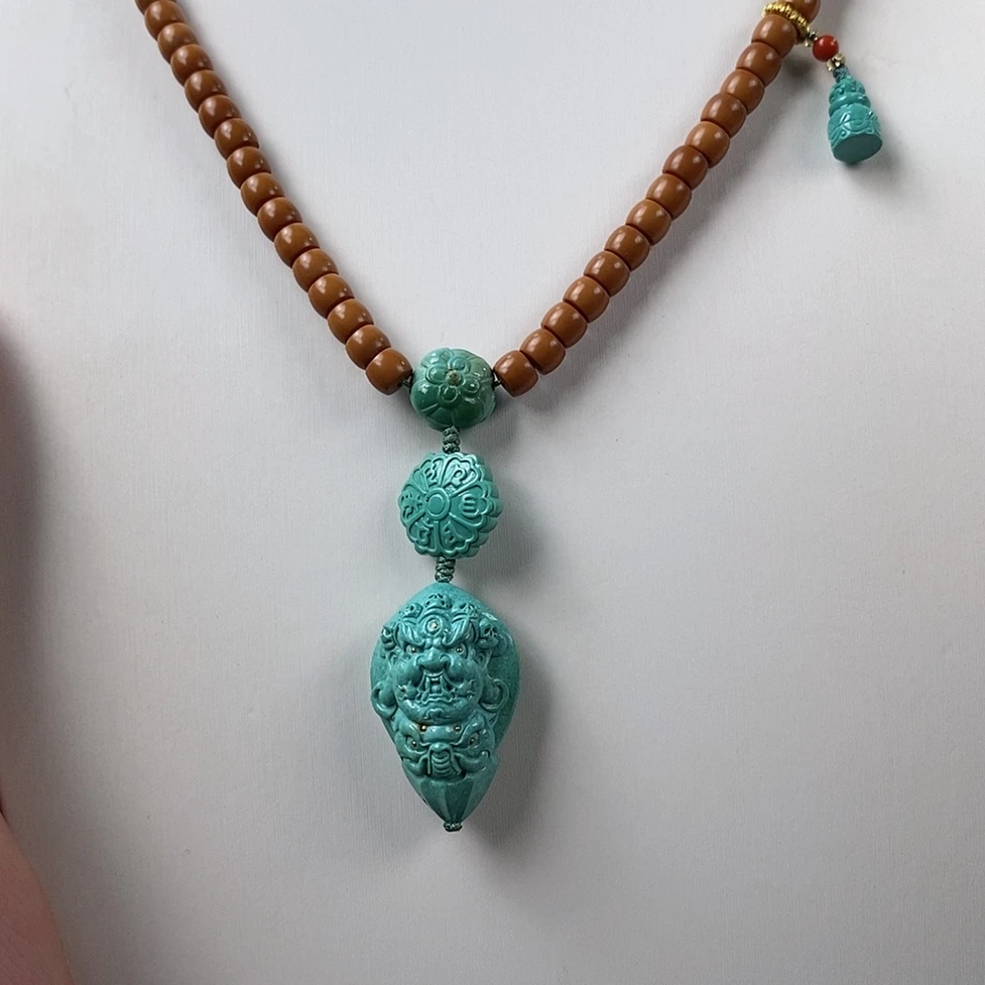 橄榄核吊坠原创设计