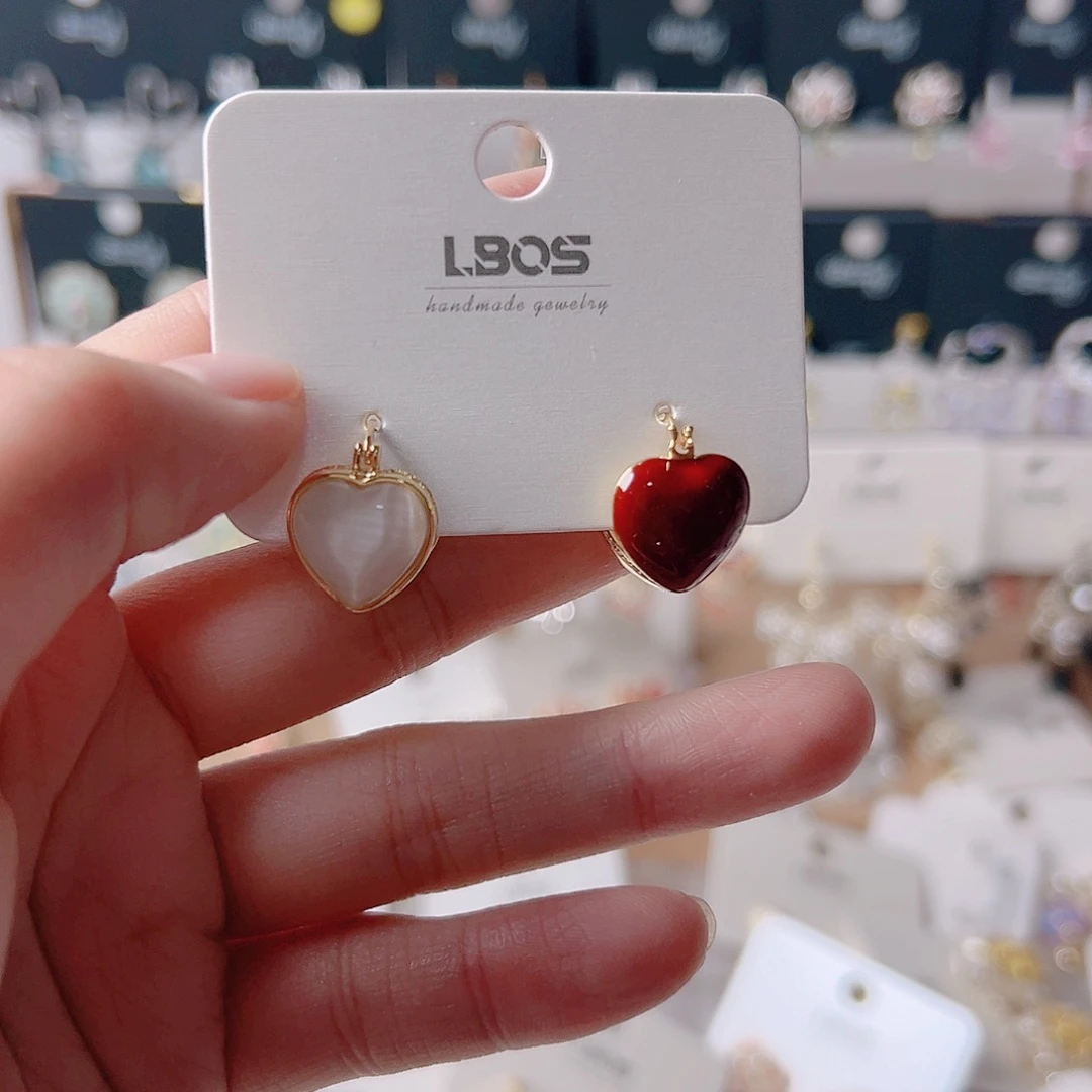 锆石纯铜合金耳环的