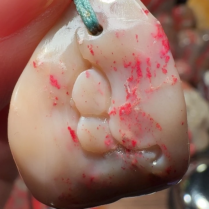 昌化鸡血石故**生昌化鸡血石