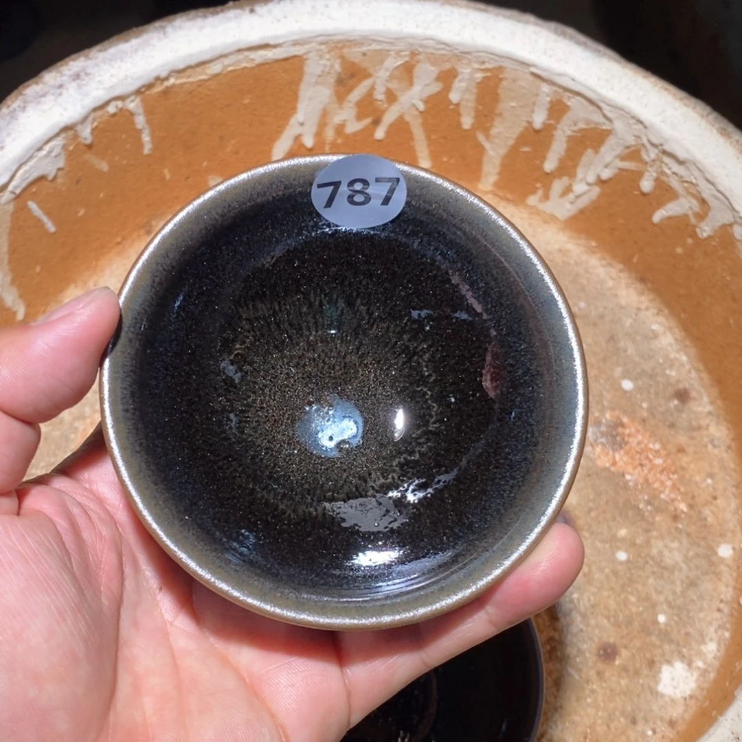茶盏长聚龙窑柴烧
