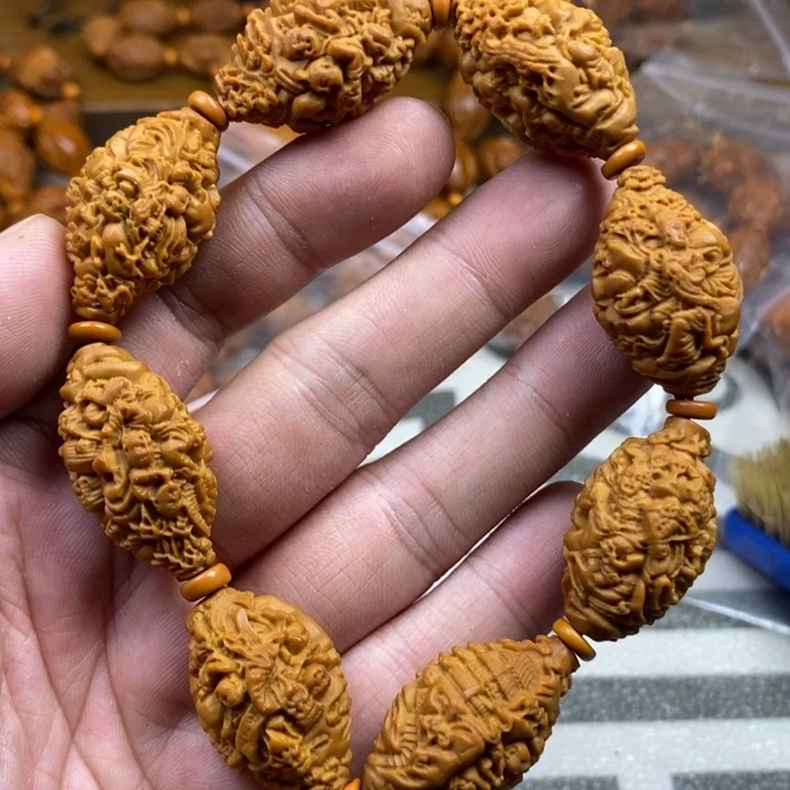 手串/手链橄榄核橄榄核雕工艺手串