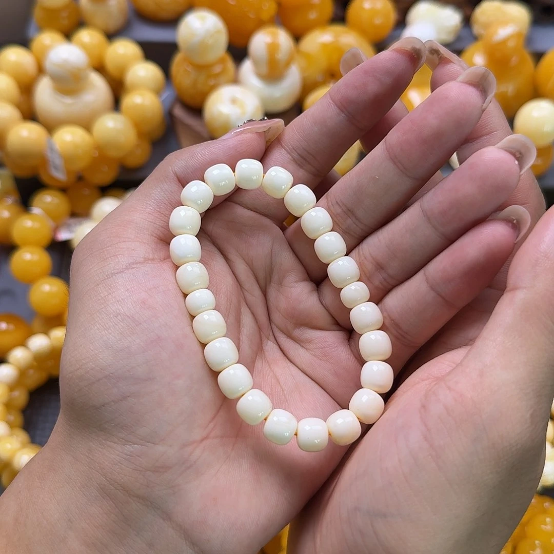 未镶嵌蜜蜡珠宝奇石同料9mm