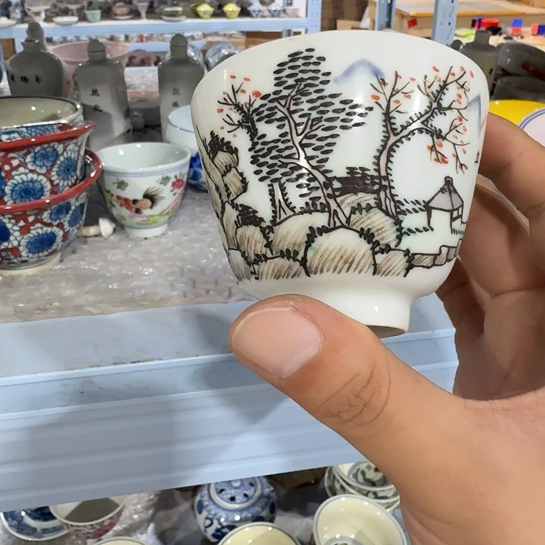 瓷片摆件等方式在不同行业