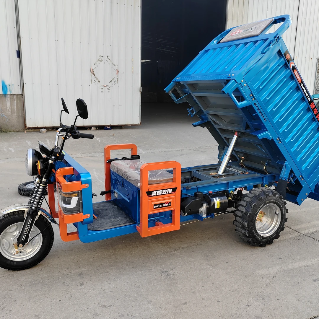 驰车豹悬浮自动机械碟刹拉货载重王翻斗可上牌农用家用液压自卸车