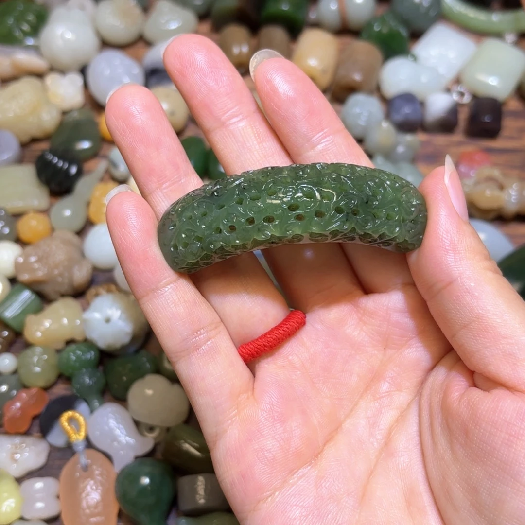 未镶嵌和田玉珠宝半成品