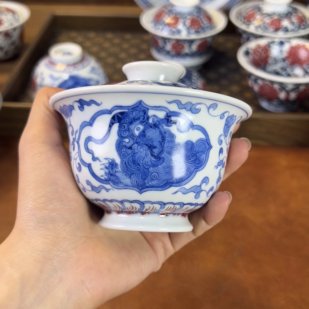 盖碗景德镇茶器百宝箱