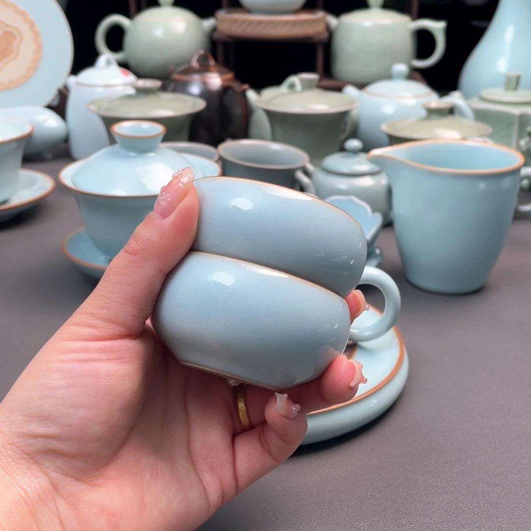 杯多**月一对禅定杯手工制作不带礼盒