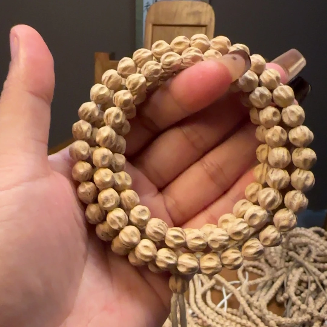 柏香籽/百香籽手串天物7加