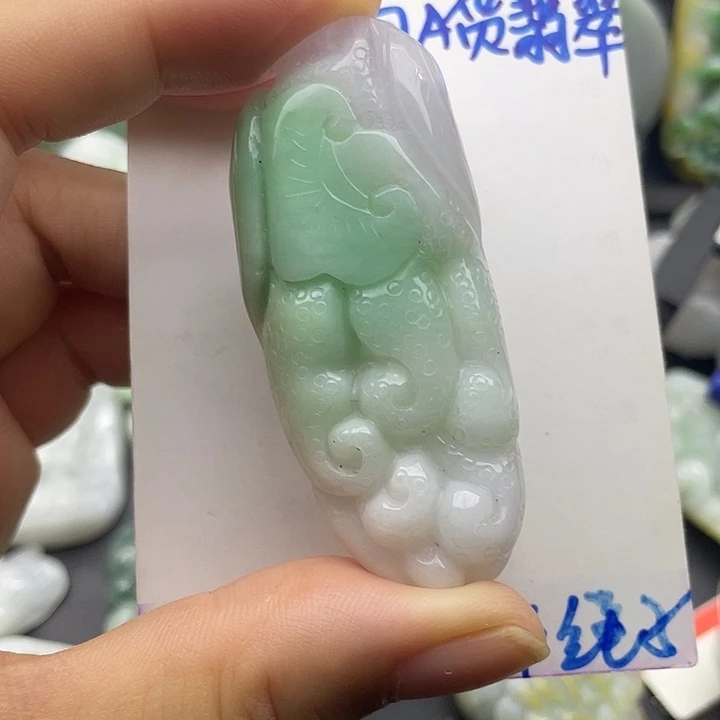 翡翠未镶嵌颈饰天然翡翠