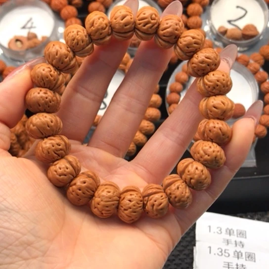 桃核吊坠蟠桃1.5