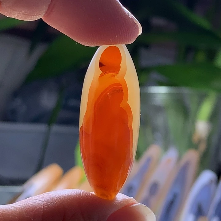 未镶嵌玛瑙/玉髓珠宝半成品10