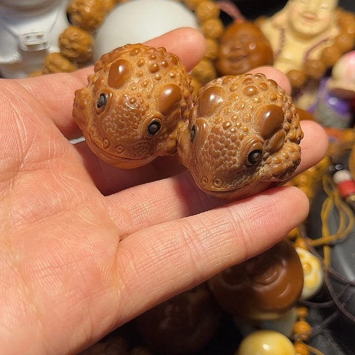 橄榄核手串/手链大榄金蟾