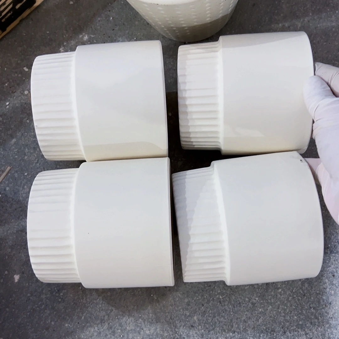 有孔，外贸尾单陶瓷花盆凑单10米包邮