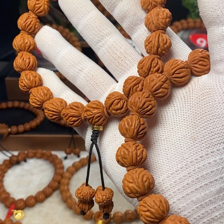 桃核吊坠秦岭龙纹桃核