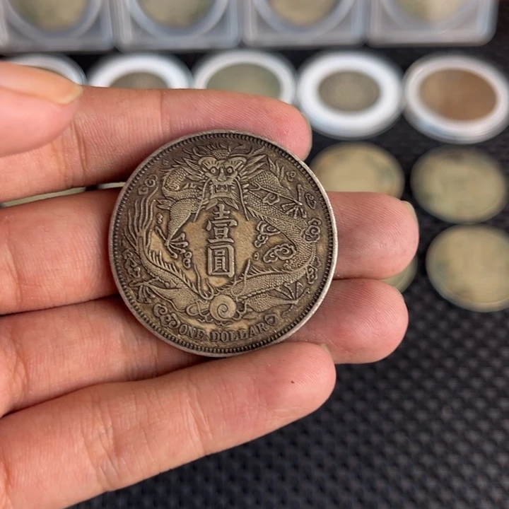 金属大头龙洋船洋工艺品