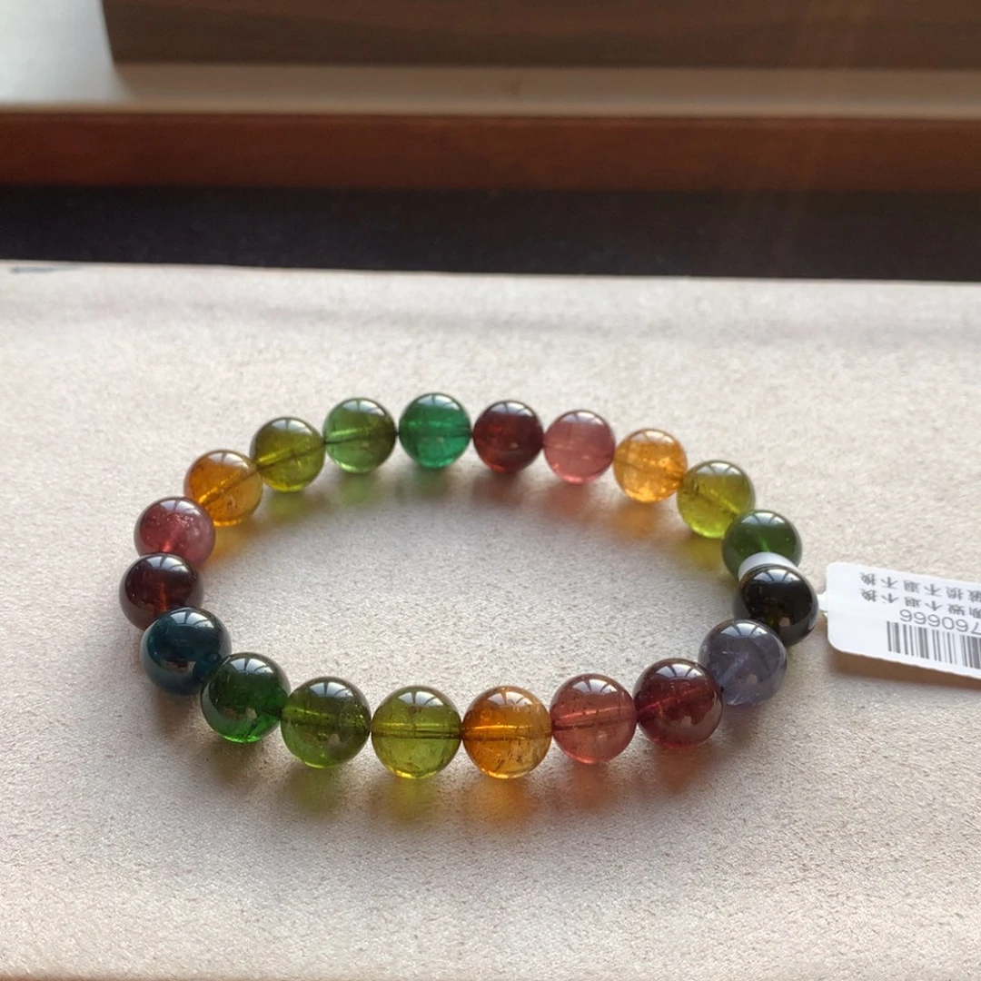 未镶嵌碧玺手链碧玺