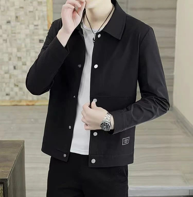 夏季牛奶丝外套男士新款防晒衣商务休闲百搭男装/823