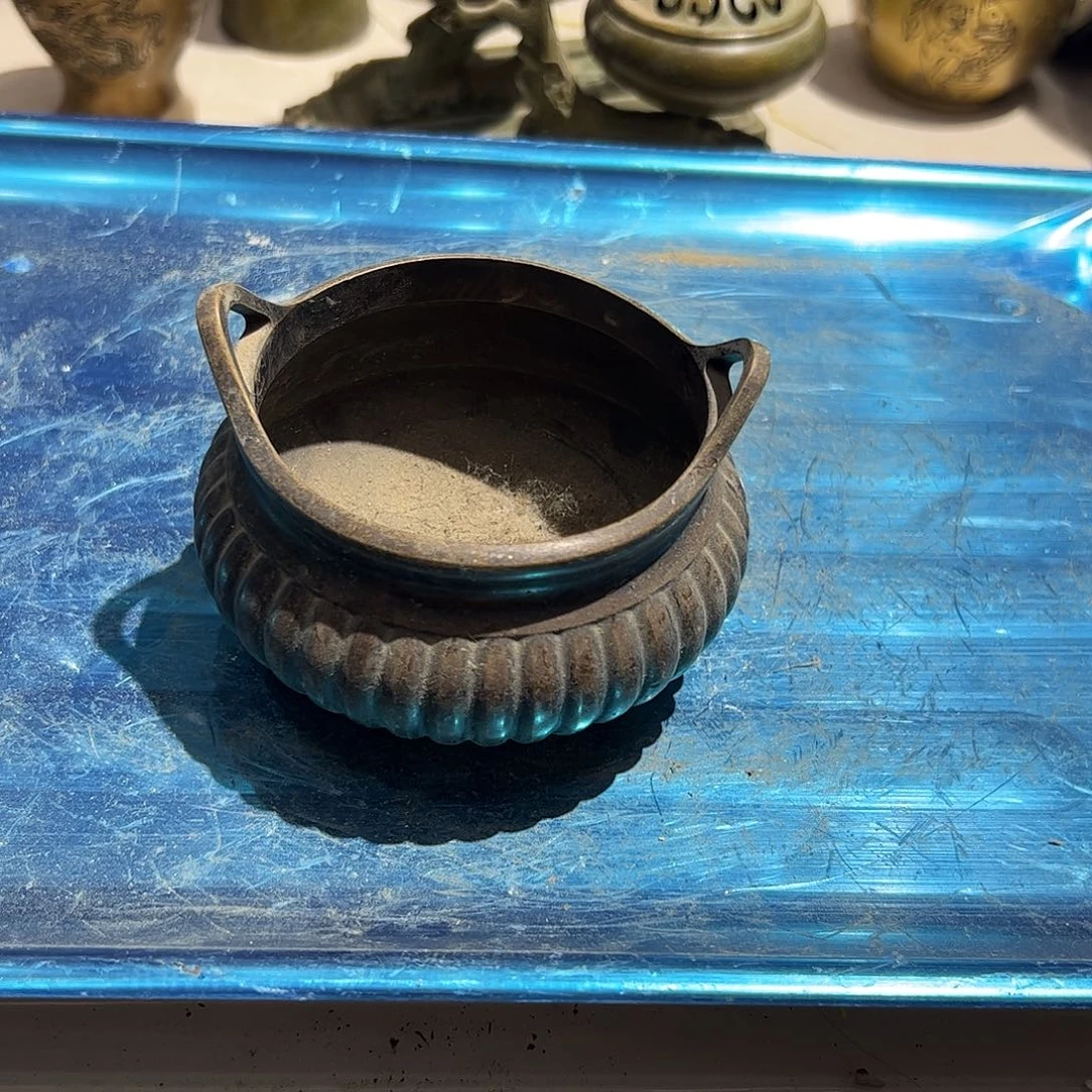 ?****提微瑕疵黄铜摆件工艺品