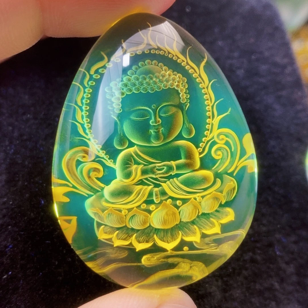 【闪购商品】金珀吊坠(不含链)未镶嵌