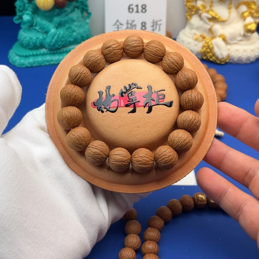 猴头核桃吊坠15凤羽