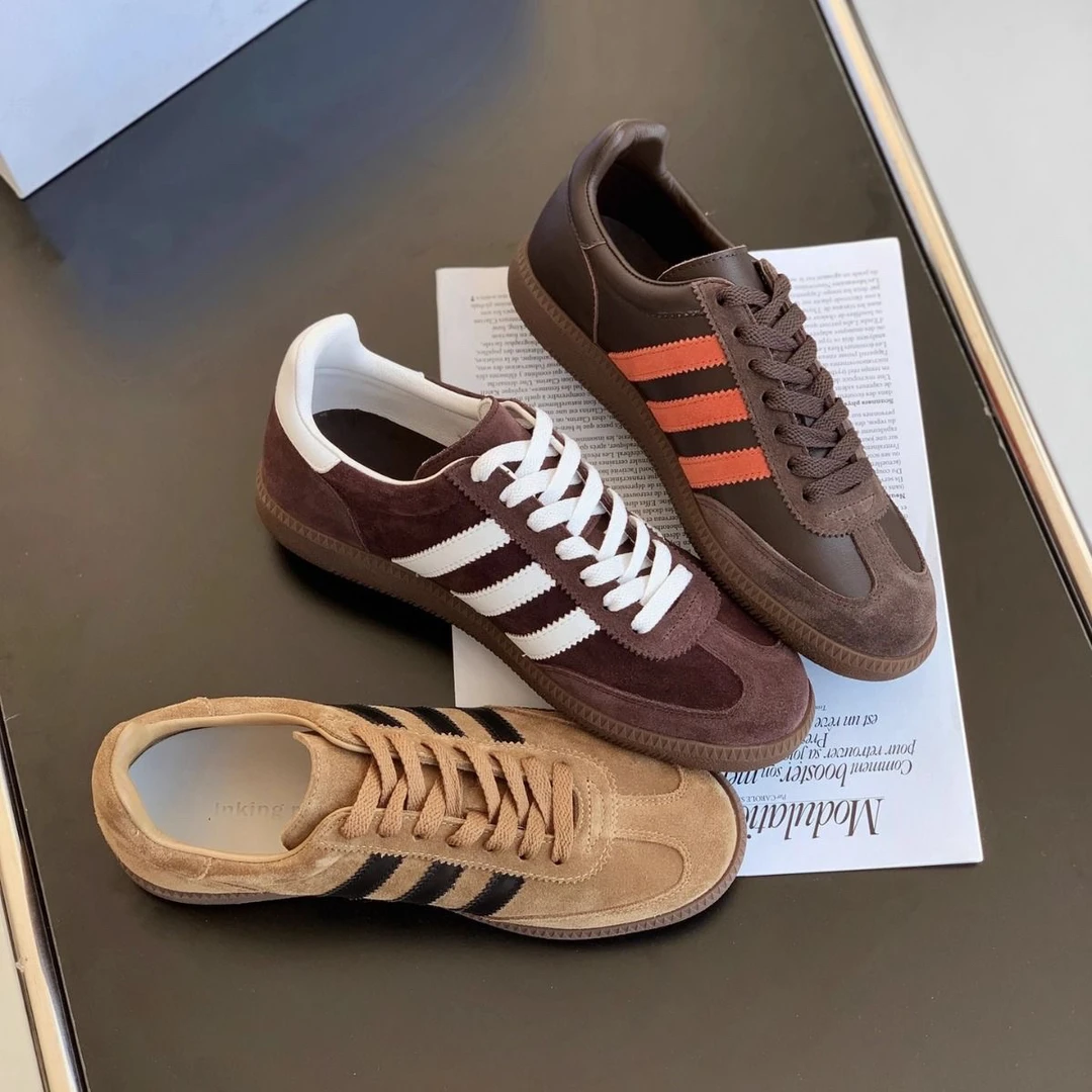 新年德训正红色德训鞋女2024新款内增高休闲板鞋运动厚底阿甘鞋