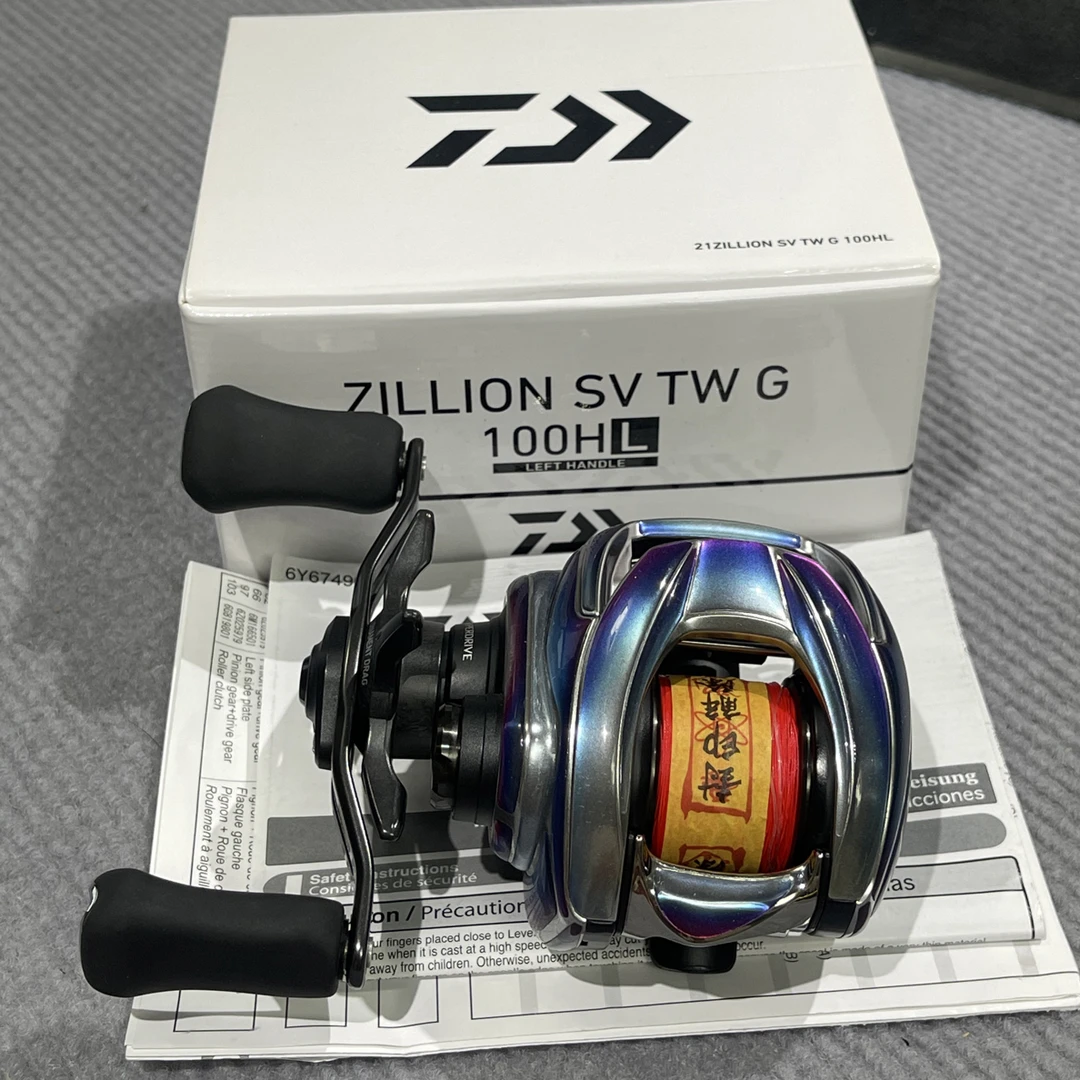 【98新】21子龙国际7.1速左手水滴轮，顺滑没齿感，贴膜，国行书盒齐全