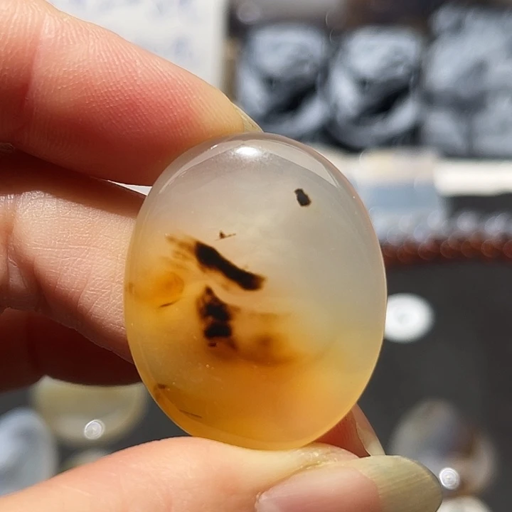 玛瑙/玉髓未镶嵌吊坠(不含链)