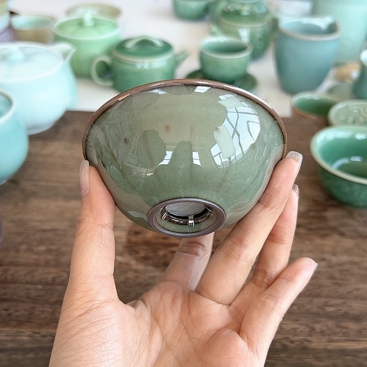小米茶器龙泉青瓷