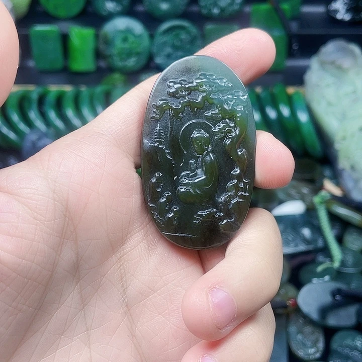 和田玉未镶嵌珠宝半成品