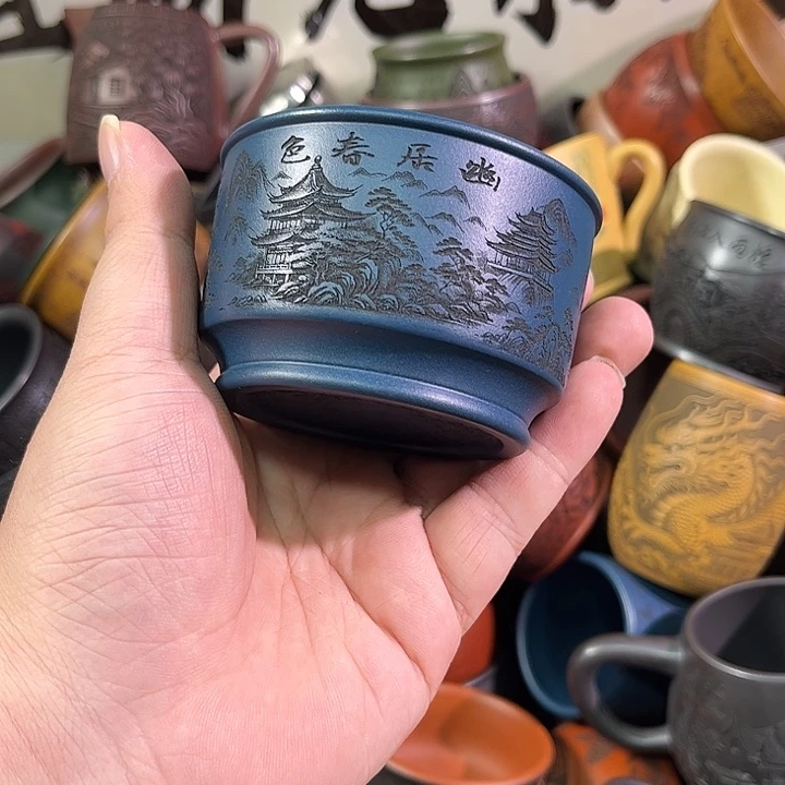 茶杯紫砂全手工紫砂主人被