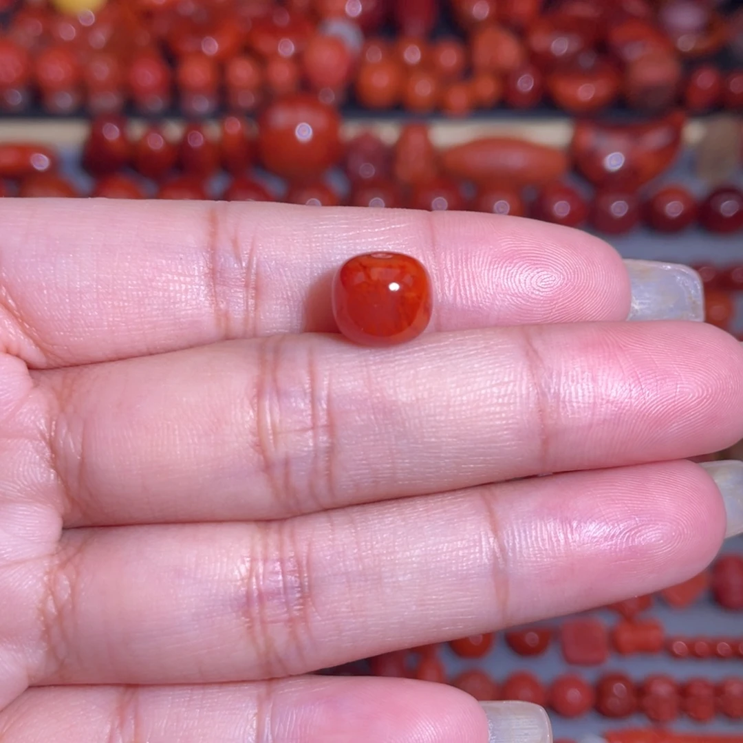 南红玛瑙未镶嵌瓦西火焰老型9mm