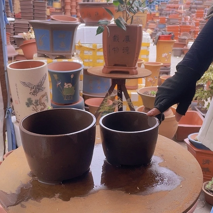 宜兴紫砂花盆41花盆