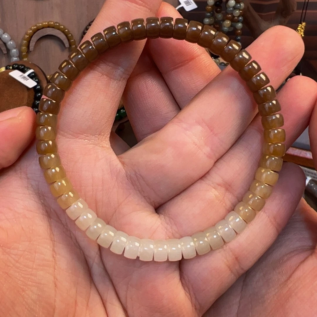 手链未镶嵌和田玉差****7