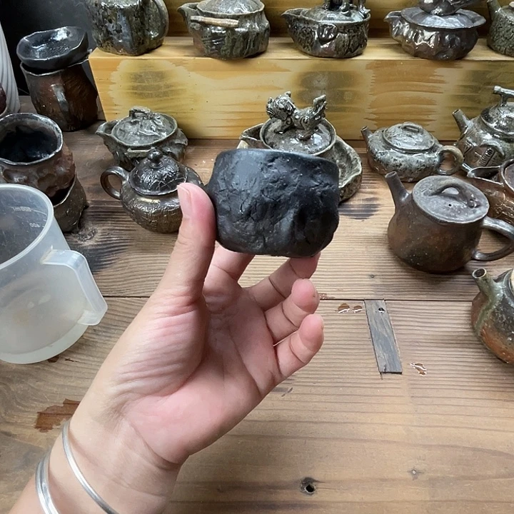 柴烧茶器福利茶壶