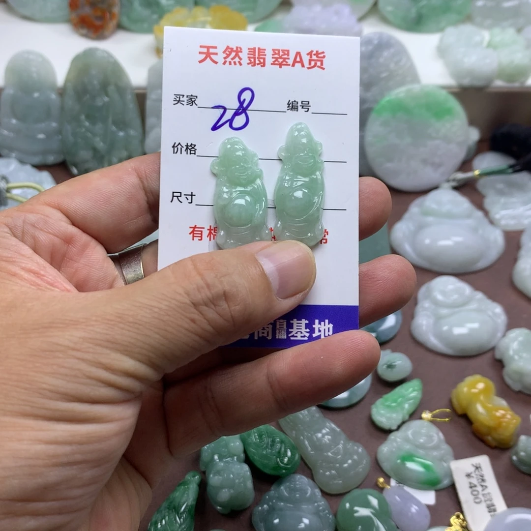 颈饰未镶嵌翡翠缅甸A货翡翠