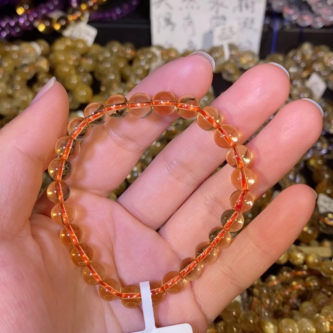 水晶手链未镶嵌森**章手链7mm