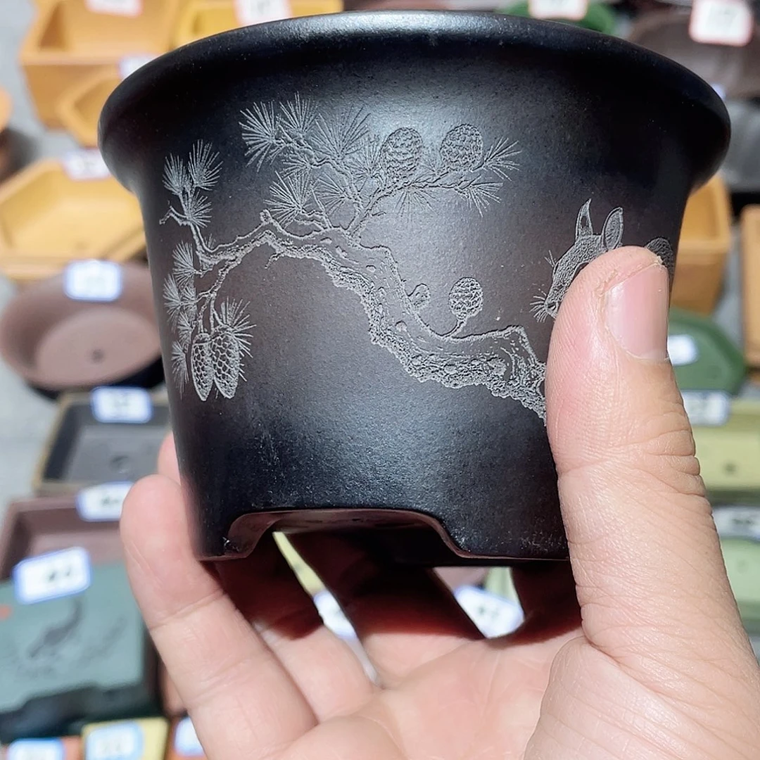 紫砂小盆9*6cmmmm微瑕