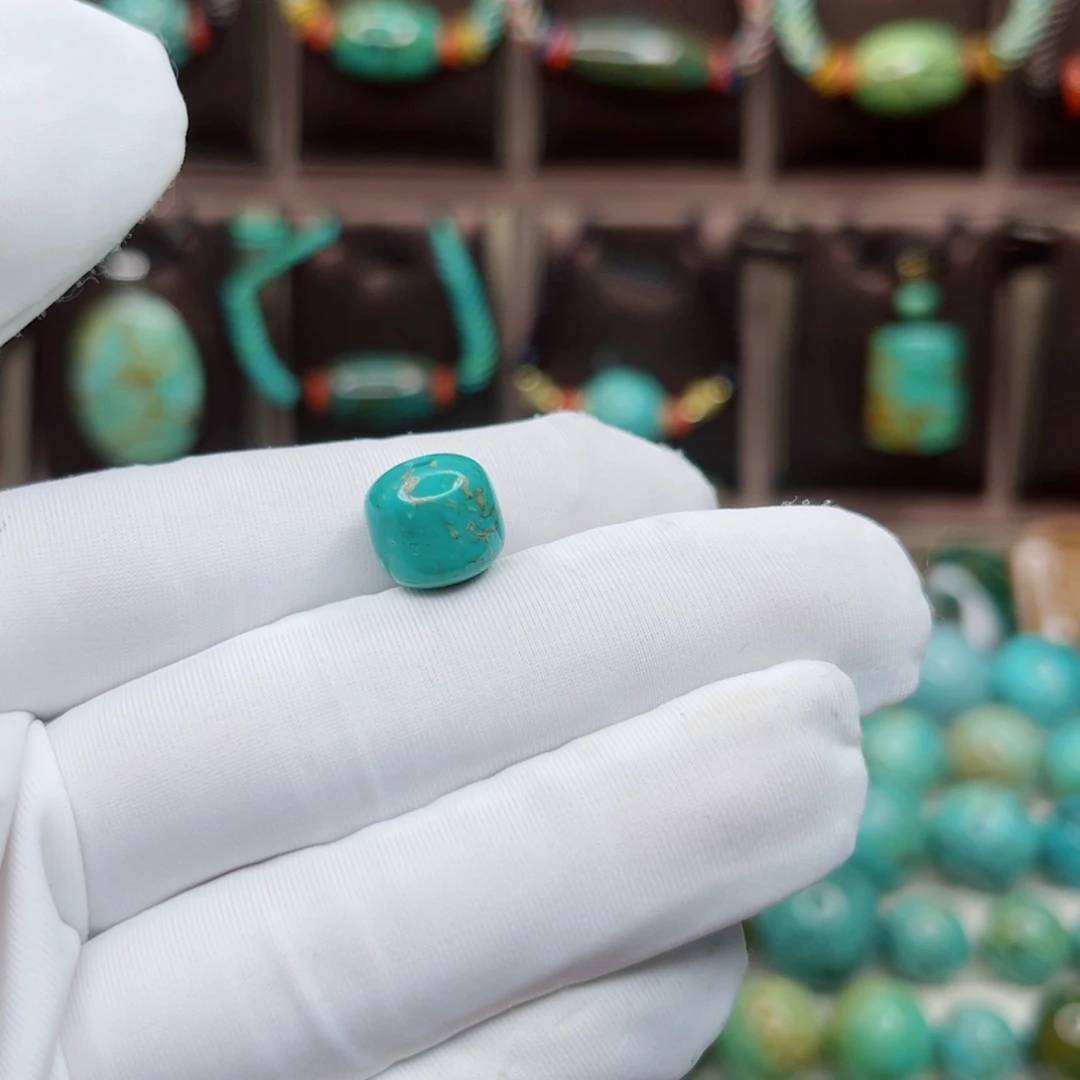 悟***）绿松石未镶嵌纯天然原矿绿松石