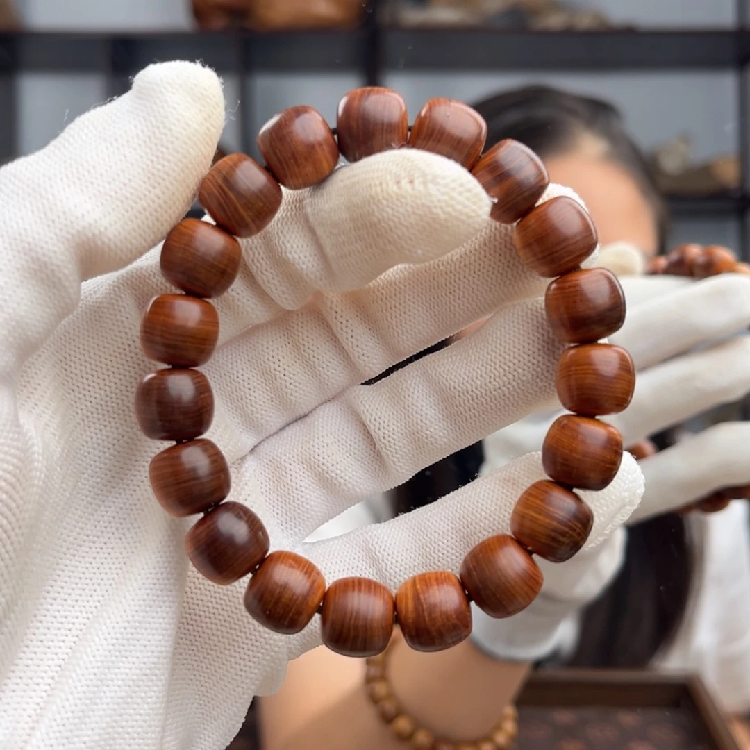 手串/手链柏木（崖柏） 干黑蚕丝11.12泥膏香料药甜咸16.3