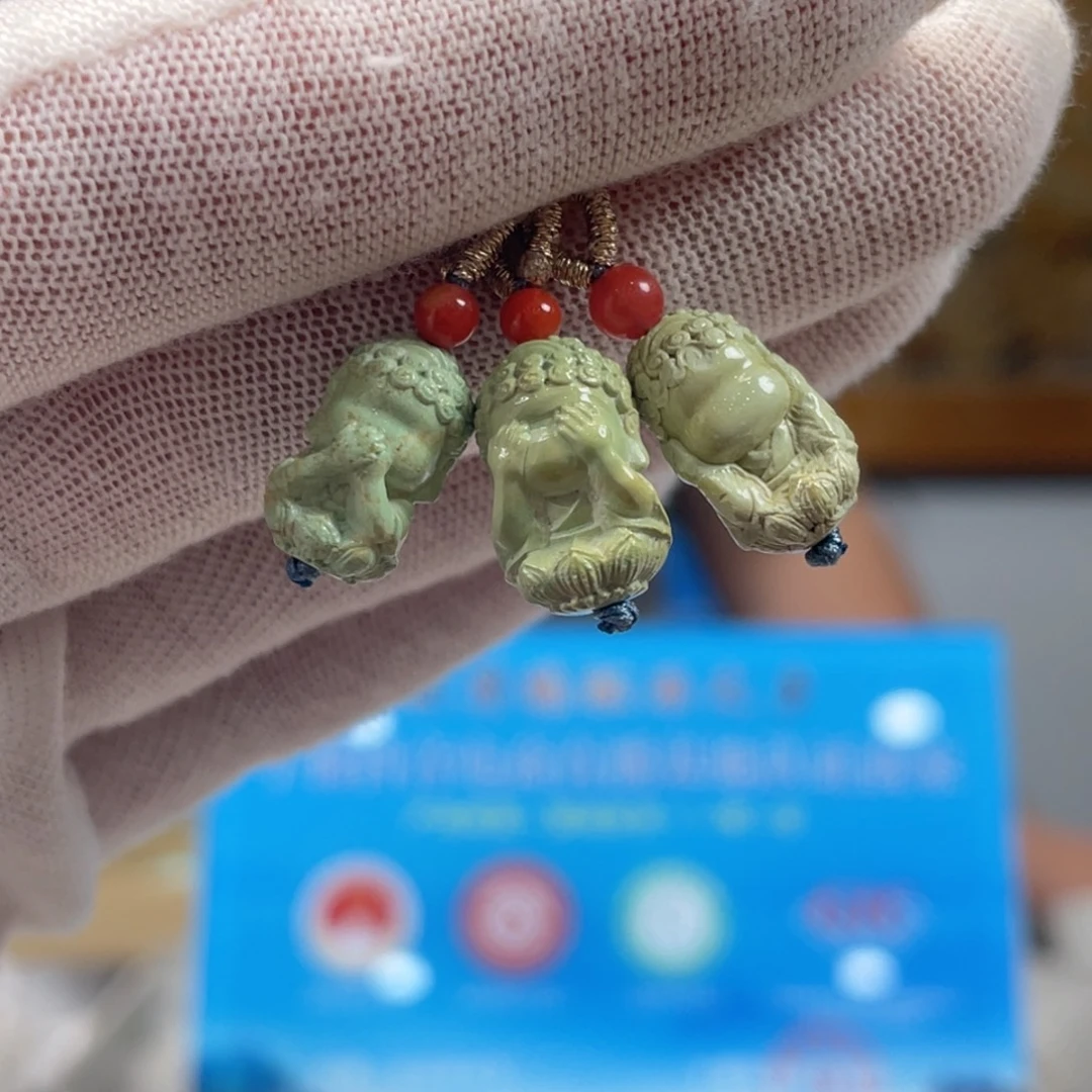 未镶嵌绿松石挂件