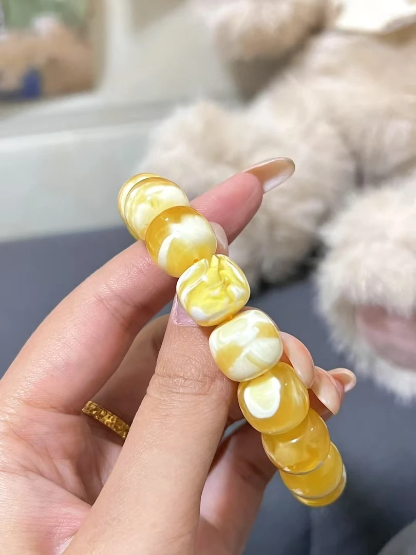 【蜜蜡】精品蜜蜡手串成品手串QL839