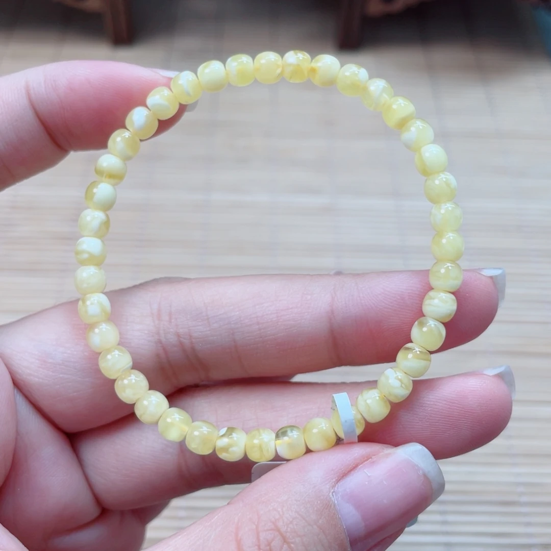 蜜蜡未镶嵌手串蜜蜡