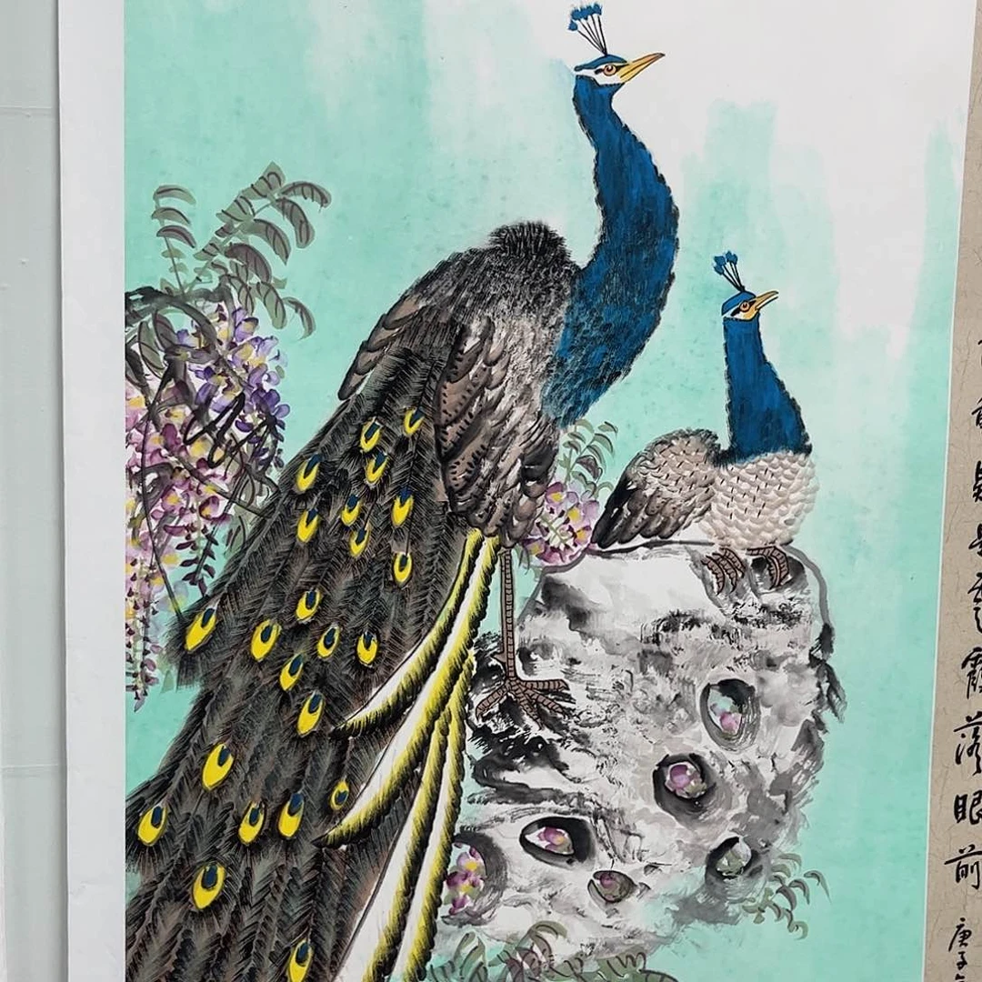 国画纯手绘国画作品大放漏